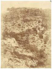 Giligia, the fortress of Anarzapa vintage print, saltpaper 19.5x26 cir picture