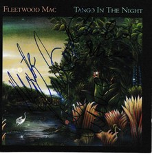 Fleetwood Mac Stevie Nicks Autograph, Tango in the Night CD Fully Signed picture