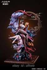 JuHunCREATE Studio 1/4 Twin Kitsune Priestess Dual Form Collectible Resin Statue picture