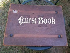 1909 - 1923 Antique Hurst Book NYC House Visitors Autograph - Unique Item picture