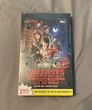 2018 Topps Stranger Things Hobby Box Signed By Millie Bobby Brown & Gaten picture