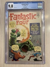 FANTASTIC FOUR 1 GOLDEN RECORD NEVER TOUCHED CGC 9.8 WHITE PAGES MMMS NEW CASE picture