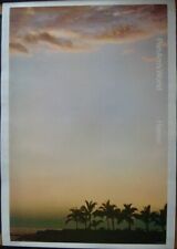 PAN AM AIRWAYS AIRLINES HAWAII Vintage Travel poster 1974 LINEN CHERMAYEFF NM picture