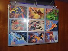 marvel x-men card collection marvel masterpiece fleer ultra  limited editions  picture