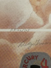 Mercury Seven Rare Limited Edition Artist Proof Hand Signed picture