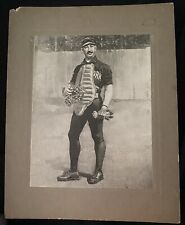 1890’s-1900’s Buck Ewing MLB NY Baseball HOF Harper’s Weekly Press Cabinet Card picture
