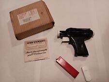 VINTAGE 1950'S PEZ SPACE GUN ORIGINAL BOX INSTRUCTIONS GUN PERMIT DISPENSER #1 picture