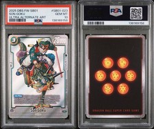 2025 DRAGON BALL SUPER FUSION WORLD MANGA 01 SB01-023 SON GOKU ULTRA - PSA 10 picture