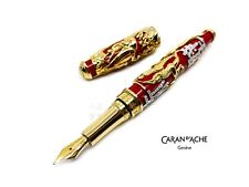 Caran d'Ache Limited Edition 8 Red Cliff 18K Solid Gold Fountain Pen picture