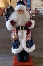 Home For The Holiday USA Santa Claus American 22'' Christmas Decoration Figure   picture