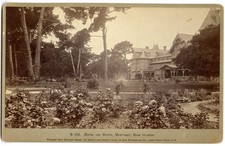 Three 1880s C. WATKINS Boudoir Card Photos of the Hotel Del Monte Monterey CA picture