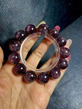16mm+ Top Natural Fireworks Super Seven Quartz Crystals Bracelet Healing Gems picture
