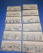 1966 Batman 63 Pc Newspaper Strip Lot Penguin Jolly Roger Pirate DC Kane Rare picture