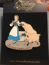 Disney Auctions Belle Teacher’s Day Pin 2005 LE 100 Beauty & the Beast picture