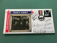 Dads Army First Day Cover 30th Anniversary Ltd Edition Rare Cast Signed x7 UACC  picture