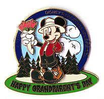 Disney DCA Happy Grandparent's Day Error Pin picture