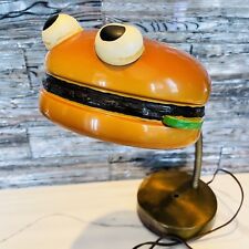 🍔 McDonalds Burger Lamp Statue Americana Man Cave Decor Gas & Oil  Setmakers picture