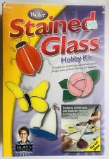 Weller Stained Glass Hobby Kit SUNCATCHERS Nugget Projects(SPG80K2) 4 Stained G. picture