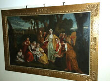 Large 17th Century Italian Biblical Judaica Painting, Moses from the Nile picture