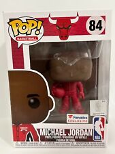 FUNKO POP Basketbal NBA PROTOTYPE Michael Jordan Red Jersey Warmups 1 OF 1 RARE picture