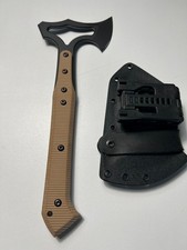 Allen Elishewitz Prototype Hogue EX-T01 Tactical Tomahawk w/kydex sheath picture
