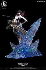 Kitsune Statue Attack On Titan 1/6 Scale Mikasa Ackerman Resin Model picture