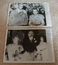 SEVEN 1930's 40's Press Photos Father Divine, African American spiritual leader  picture