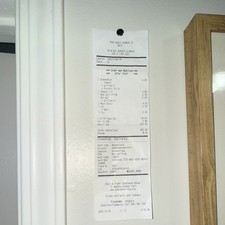 In n out receipt #67 number six seven - no longer being printed at in-n-out picture
