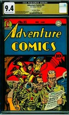 ⭐️Adventure Comics #95,1944 CGC 9.4 NM ⭐️Promise Pedigree👑Kirby TopTier Sandman picture