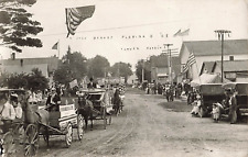 Postcard Florida, Ohio: Fourth 4th of July Parade in 1908 Independence Day RPPC picture