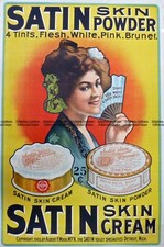Antique Print 23-336 Poster for Satin Skin Powder by Albert Wood c.1903 picture