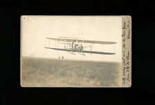 Wright Brothers In Flight 1909 Aviation Pioneers Original Cabinet Photo  picture