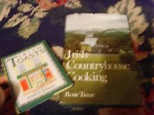 St Patrick's Day reads Irish Toasts and Irish Countryhouse Cooking book cookbook picture