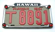 ULTRA RARE 1941 Hawaii License Plate 