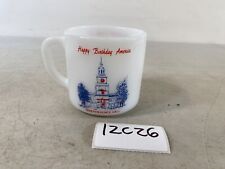 Happy Birthday America Independence Hall 1976 Mug HE Sterner & Sons Inc. 12C26 picture