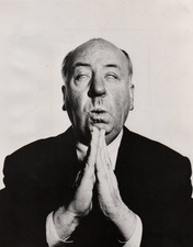 RARE Richard Avedon Vintage Photograph – Alfred Hitchcock, 1960 picture