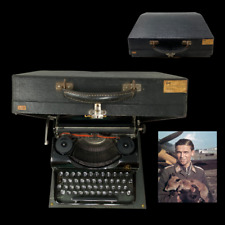 RARE WWII German Luftwaffe Ace Hans Philipp Personal War Typewriter KIA Museum picture