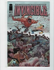 Invincible #100 1 of a kind misprint miscut pages 2003 Image Amazon TV VF/NM picture