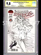 AMAZING SPIDER-MAN RENEW VOWS #5 CGC SS 9.8 STAN LEE ONE OF LAST KNOWN SIGNED picture