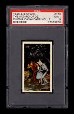 PSA 9 THE WIZARD OF OZ with JUDY GARLAND 1940 Wix Card #169 HIGHEST EVER GRADED picture