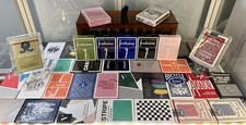 Rare Playing Cards Lot (sealed)+Wooden Box Vintage & Modern [Golden nugget…]READ picture
