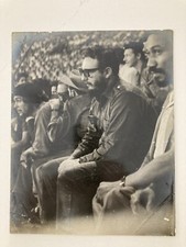 Original large 1959 Delio Valdes - Castro / Guevara /Cienfuegos / Bosque / Raul picture