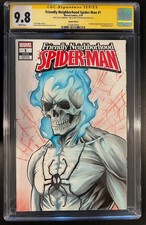 Friendly Neighborhood Spider-Man 1 CGC 9.8 Sketch Spirit Spider 1 RARE Mr.Bjorn picture