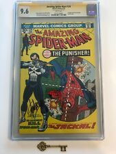 Amazing Spider-Man #129 CGC 9.6 SS Signed Stan Lee 1st Punisher Bronze Age Key picture