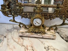 RARE BEAUTIFUL EXQUISITE FRANCE BRONZ CLOCK 18 TH CENTURY Frankreich picture
