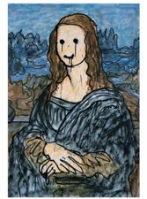 Madsaki Mona Lisa 3P Inspired by Leonardo da Vinci Takashi Murakami kaikai picture