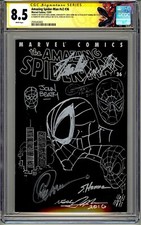 AMAZING SPIDER-MAN V2 #36 CGC SS 8.5 9/11 LEE HORN HANNA ADAMS STRACZYNSKI & 2 picture