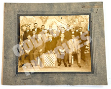 RARE 1927 2nd International Checker US Team Cabinet Photo SAM GONOTSKY Ajeeb picture