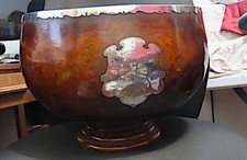 PRIMITIVE KOU CALABASH AS 1909 SAILING TROPHY, HONOLULU TO KAHULUI,HI.YACHT CLUB picture