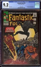 Fantastic Four # 52 CGC 9.2 OW/W (Marvel, 1966) 1st appearance Black Panther picture